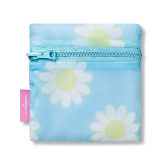 Stoney Clover Lane x Target Reusable Bag - Blue White Yellow Daisies - NWT - Picture 3 of 6
